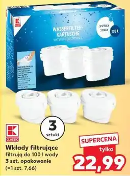 Kaufland KLARSTEIN Wkłady filtrujące do wody 3 szt oferta