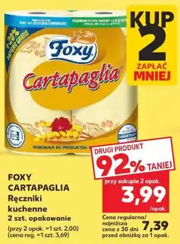 Kaufland FOXY CARTAPAGLIA Ręczniki kuchenne 2 szt oferta