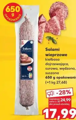 Kaufland Salami wieprzowe (650 g) oferta
