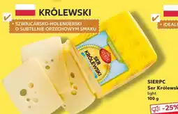 Kaufland Ser Królewski light oferta