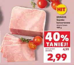 Kaufland KRAKUS Szynka konserwowa eksportowa oferta
