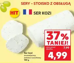 Kaufland Ser kozi aromatyczny, ziołowo-czosnkowy oferta