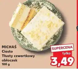 Kaufland MICHAŚ Ciasto Tłusty czwartkowy obłoczek oferta