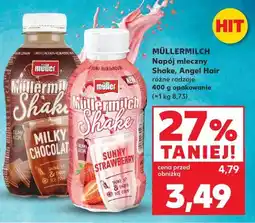 Kaufland Müllermilch Napój mleczny Shake (Milky Chocolate, Sunny Strawberry) oferta