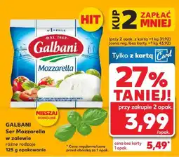 Kaufland Galbani Ser Mozzarella w zalewie oferta