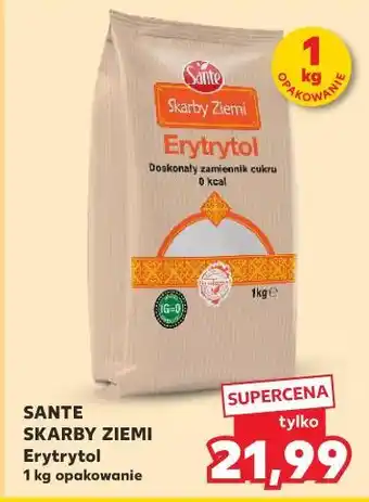 Kaufland Sante Skarby Ziemi Erytrol 1 kg opakowanie oferta