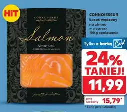 Kaufland Connoisseur Łosoś wędzony na zimno w plastrach oferta