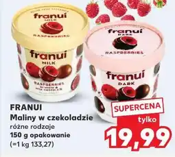 Kaufland FRANUI Maliny w czekoladzie różne rodzaje oferta