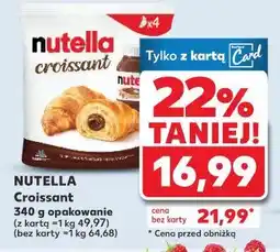 Kaufland Nutella Croissant oferta