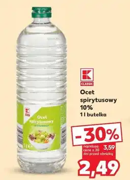 Kaufland Ocet spirytusowy 10% K-Classic oferta