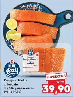 Kaufland Blue Bay Porcje z fileta z łososia oferta