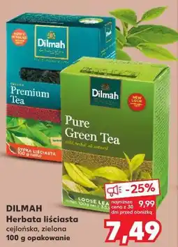Kaufland Dilmah Herbata liściasta cejlońska, zielona oferta