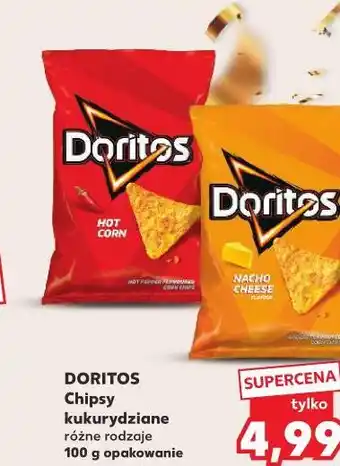Kaufland DORITOS Chipsy kukurydziane różne rodzaje oferta