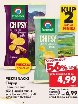 Kaufland PRZYSNACKI Chipsy różne rodzaje oferta