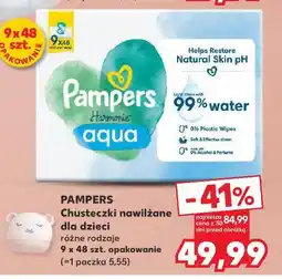 Kaufland PAMPERS Chusteczki nawilżane dla dzieci (9x48 szt.) oferta