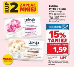 Kaufland Luksja Mydło w kostce oferta