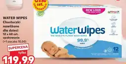 Kaufland WATER WIPES Chusteczki nawilżane dla dzieci (12x60 szt.) oferta