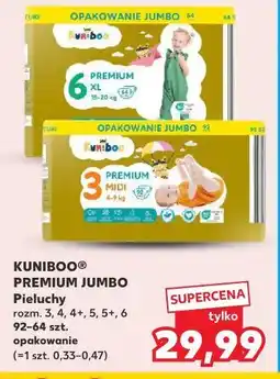 Kaufland Kuniboo Premium Jumbo Pieluchy oferta