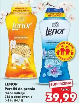 Kaufland Lenor Perełki do prania oferta