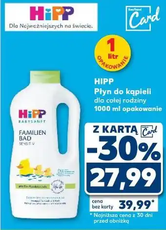 Kaufland Hipp Płyn do kąpieli dla całej rodziny oferta