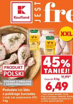 Kaufland Podudzie lub Udo z polskiego kurczaka luzem 1 kg lub opakowanie XXL oferta