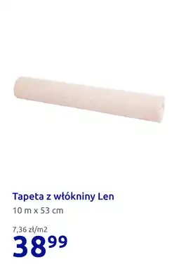 Action Tapeta z włókniny Len oferta
