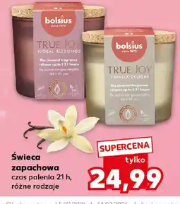 Kaufland Bolsius świeca zapachowa oferta