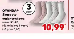 Kaufland OYANDA Skarpety walentynkowe oferta