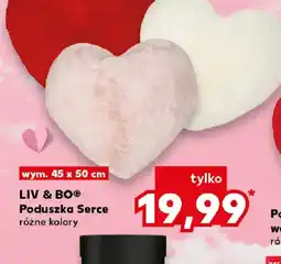 Kaufland LIV & BO Poduszka Serce oferta
