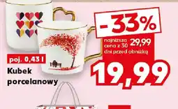 Kaufland Kubek porcelanowy oferta