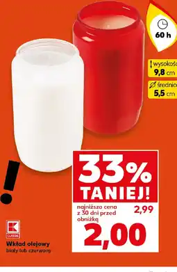 Kaufland K-Classic Wkład olejowy oferta