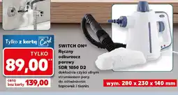 Kaufland SWITCH ON® Ręczny odkurzacz parowy oferta