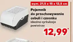 Kaufland Pojemnik do przechowywania cebuli i czosnku oferta