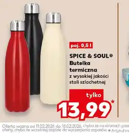 Kaufland Spice & Soul Butelka termiczna oferta