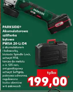 Kaufland PARKSIDE Szlifierka kątowa oferta