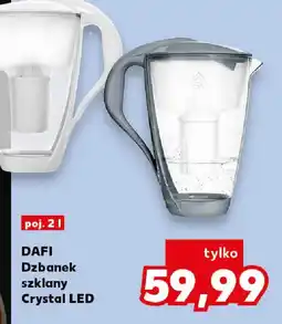 Kaufland DAFI Dzbanek szklany Crystal LED oferta