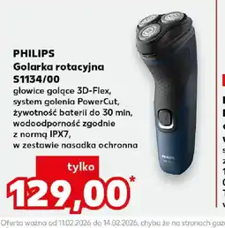 Kaufland Philips Golarka rotacyjna S1134/00 oferta