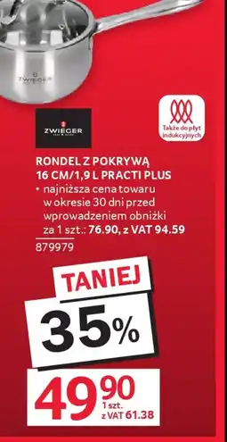 Selgros Zwieger Rondel z pokrywą Practi Plus oferta