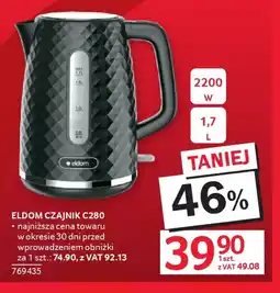 Selgros Eldom Czajnik C280 oferta