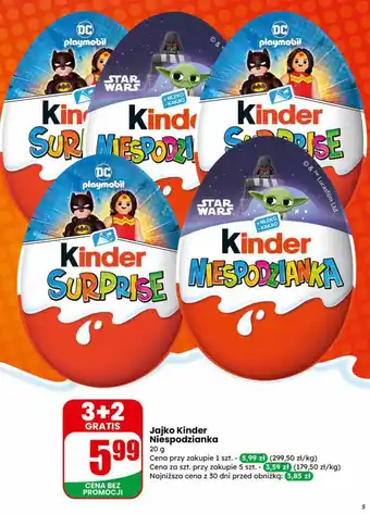 Dino Jajko Kinder Niespodzianka oferta