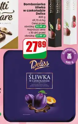 Dino Bombonierka śliwka w czekoladzie Deliss oferta