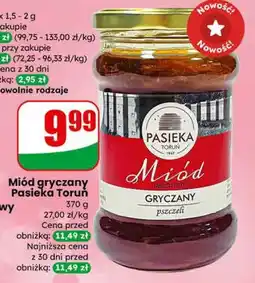 Dino Miód gryczany Pasieka Toruń oferta