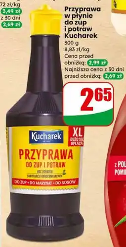 Dino Przyprawa w płynie do zup i potraw Kucharek oferta