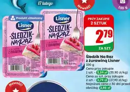 Dino Śledzik Na Raz z żurawiną Lisner oferta