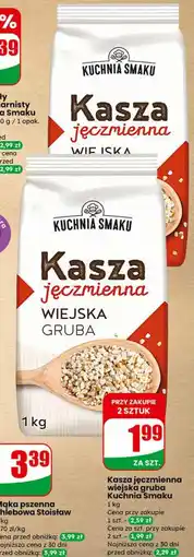 Dino Kasza jęczmienna wiejska gruba Kuchnia Smaku oferta
