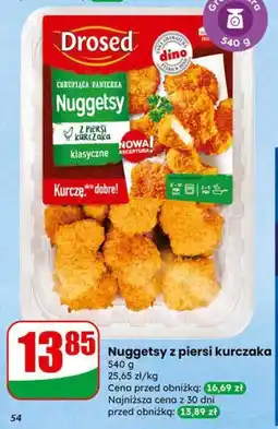 Dino Nuggetsy z piersi kurczaka Drosed oferta
