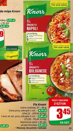 Dino Knorr Fix oferta