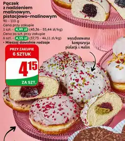 Dino Pączek z nadzieniem malinowym, pistacjowo-malinowym oferta