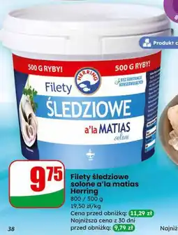 Dino Filety śledziowe solone a'la matias Herring oferta
