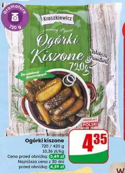 Dino Ogórki kiszone Kraszkiewicz oferta